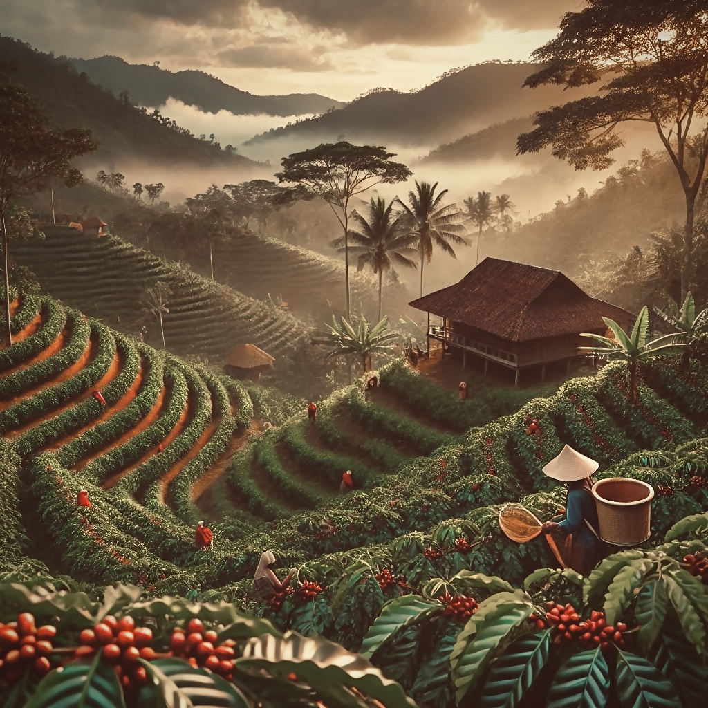 coffee bean cacao farm supplier distributor indonesia indo finest good quality organic